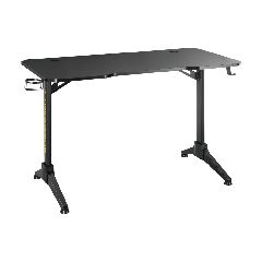Γραφείο gaming BRATECK διαστάσεων 1200x600mm σε μαύρο χρώμα