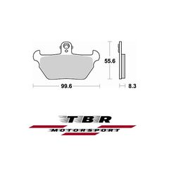 ΟΡΓΑΝΙΚΑ ΤΑΚΑΚΙΑ SP ORGANIC BRAKE PADS SP TBR739