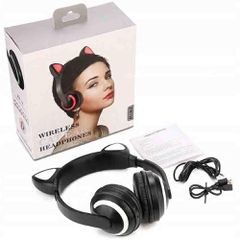 ARTLIGHT ZW-19 Wireless Bluetooth Headset Glowing Cat with & colours Led - ArtSound and Lights