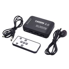 ARTLIGHT CVT-551 HDMI MATRIX 5X1 with 5 Input and 1 Output, Controler, 4Κ/60Hz, YUV 4:4:4 - ArtSound and Lights