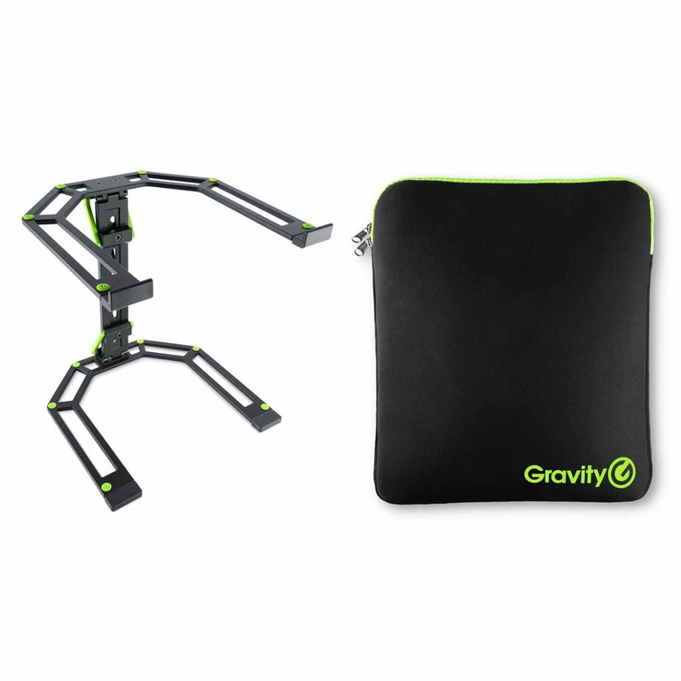 Gravity LTS 01 B SET1 Adjustable stand for Laptops and Controllers with Bag Protection - Gravity