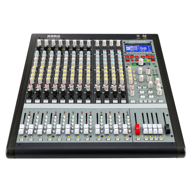 KORG MW-1608 BK DIGITAL / ANALOG CONSOLE 16CH - KORG