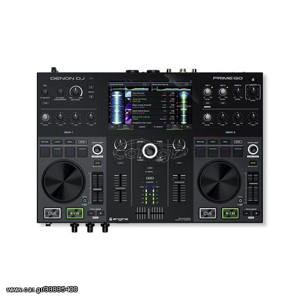 Denon DJ Prime GO Rechargeable Portable Standalone Controller Touchscreen,Wi-Fi - DENON