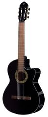 GEWA Student Electro Classical Guitar 4/4 With Onboard Tuner and 4 Band EQ Black - GEWA MUSIC