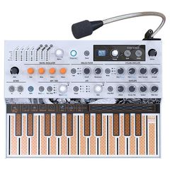 ARTURIA MicroFreak Vocoder Hybrid Analog/Digital Synthesizer with Dig. OscillatorsLimited Edition White - Arturia