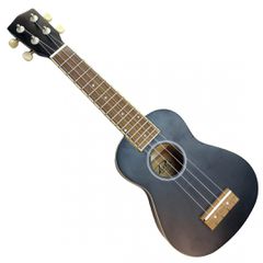 PUKA UK-21 BLACK Soprano Ukulele Black + Soft transporting Bag - PUKA