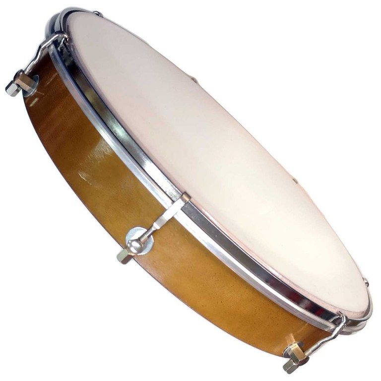 Masterwork Bendir Handmade 36cm, Polymeric membrane, Color: Brown - MASTERWORK