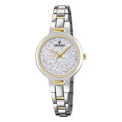 Festina Mademoiselle, Women's Watch, Silver / Gold Stainless Steel Bracelet F20380/1