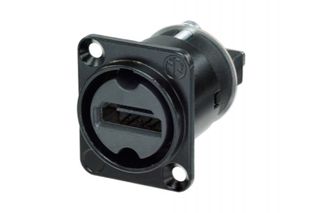 NEUTRIK NAHDMI-W-B HDMI-HDMI ADAPTER, SEALING RING, BLACK - Neutrik