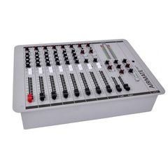 D Airmate-8-USB Radio Broadcast Mixer 6Mic, 12St, Input 4Inst, 2USB, 2Telco - D & R