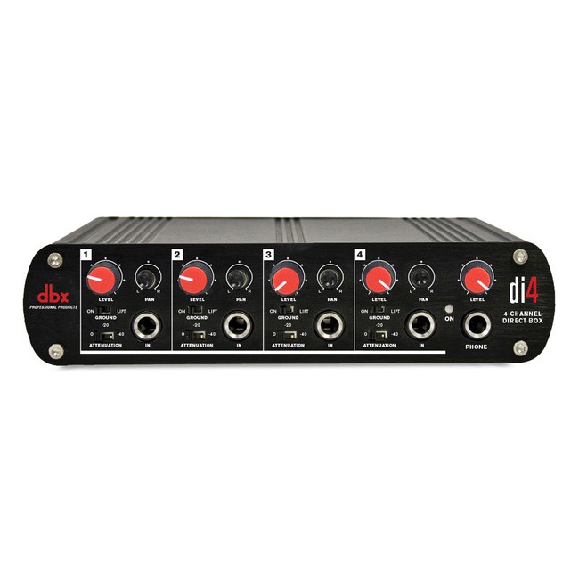 DBX DI4 Active 4-channel D.I. box - DBX