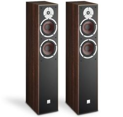 DALI SPEKTOR 6 FLOOR STANDING SPEAKERS 2 WAY, 30-120W, 6Ω WALNUT PAIR - DALI