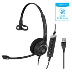 SENNHEISER SC-230-USB-MS-II Headset Call Center For SKYPE VOIP - SENNHEISER