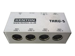 KENTON THRU 5 1in to 5 THRU Split Midi opto-isolated - KENTON