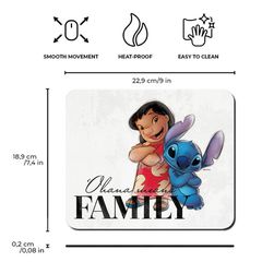 Disney 100th Anniversary Lilo & Stitch mouse pad-thumb-1