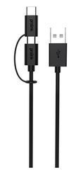 PB496-0100 PROLINK USB 2.0 A - micro USB+TYPE C - 1,00m - ArtSound and Lights