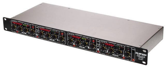 DRAWMER DL441 - Quad Auto Compressor Limiter - DRAWMER