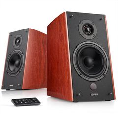EDIFIER R2000DB BROWN Multimedia Speakers with Bluetooth (Pair) - Edifier
