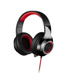 EDIFIER V4 USB Headphones for Gaming (Black/Red) - Edifier