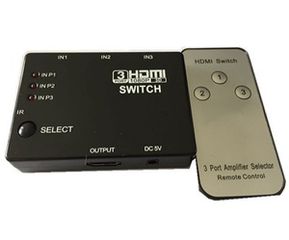 REALSAFE HDV-301N HDMI Switch Splitter, 3 In 1 Out - REALSAFE