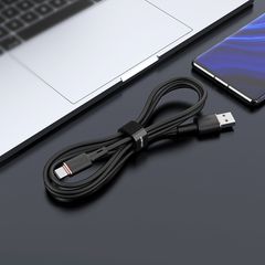Acefast USB cable - USB Type C 1.2m, 3A black (C2-04 black)-thumb-3