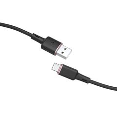 Acefast USB cable - USB Type C 1.2m, 3A black (C2-04 black)-thumb-1