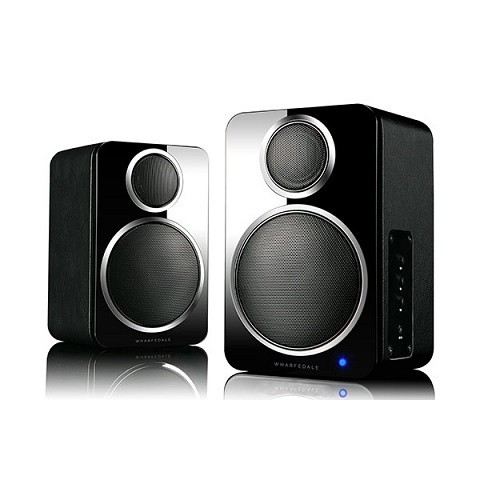 WHARFEDALE DS-2 Bluetooth Active Speaker Black (Pair) - Wharfedale