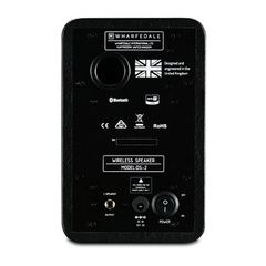 WHARFEDALE DS-2 Bluetooth Active Speaker Black (Pair) - Wharfedale-thumb-1