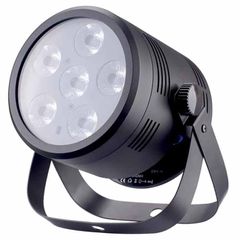 ARTLIGHT BP0406Q High Brightnes LED Battery Light RGBW 4IN1 4Wx6Pcs, 15H Self powered Portable + IR remote - ArtSound and Lights