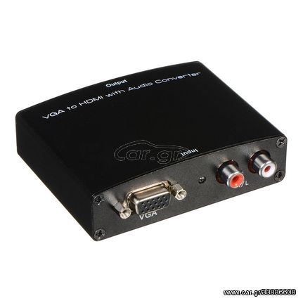 ARTSOUND VD-238 VGA Video and RCA Audio Converter TO HDMI - ArtSound and Lights