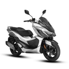 Scooter Sym JetX 125cc white. Η απογείωση της Sym.