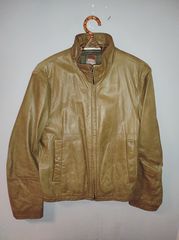 Hugo Boss leather jacket 