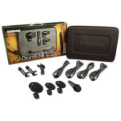 SHURE PGADRUMKIT4 Set of 4 microphones for drums - Shure