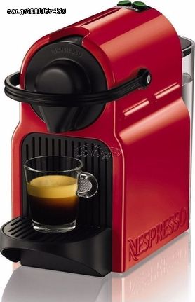 Krups Nespresso Inissia XN1005 Μηχανή Espresso RED ΕΩΣ 12 ΔΟΣΕΙΣ