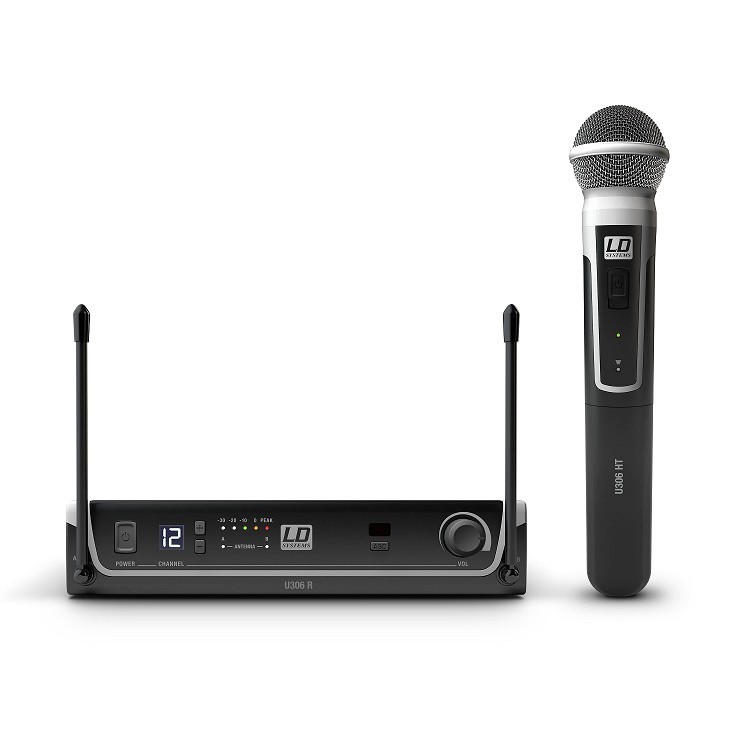 LD SYSTEMS U306 HHD Wireless Dynamic Handheld Microphone System 655-679 MHz - LD SYSTEMS