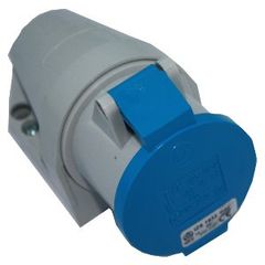 ARTLIGHT SEZ IZS1632 230V 16A 3p IP44 MALE WALL SOCKET - ArtSound and Lights