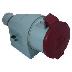 ARTLIGHT SEZ IZS1653 400V 16A 5p IP44 FEMALE WALL SOCKET - ArtSound and Lights