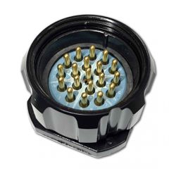 TEN 47 P19-PM-S Lighting Connector Socapex Type 19pin male Chassis Black Multi-Connector - Ten 47