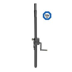 Gravity SP 2472 B Adjustable Speaker Pole with Crank, 35mm to M20, 1100 mm - Gravity