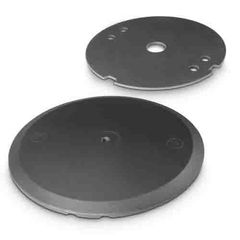 Gravity WB 123 SET 1 B Round Cast Iron Base and Weight Plate Set for M20 Poles - Gravity