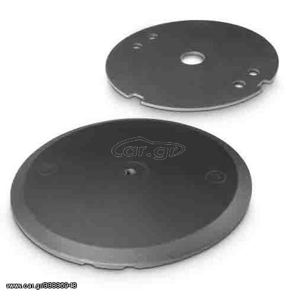 Gravity WB 123 SET 1 B Round Cast Iron Base and Weight Plate Set for M20 Poles - Gravity