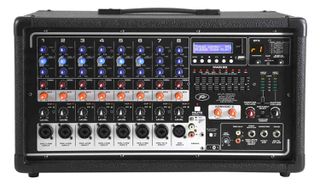 PEAVEY PVI8500 Powered Audio Mixer 400 Watt - PEAVEY