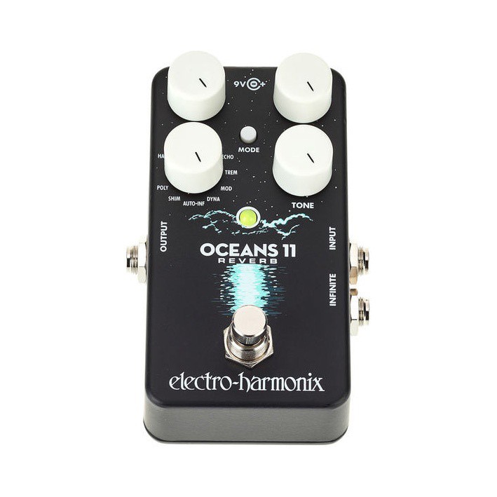 ELECTRO-HARMONIX Oceans11 Reverb Pedal - ELECTRO-HARMONIX