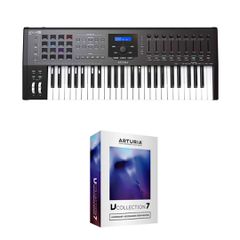 ARTURIA Keylab 49 MK2 Black MIDI KEYBOARD WITH GIFT V-COLLECTION 8 - Arturia