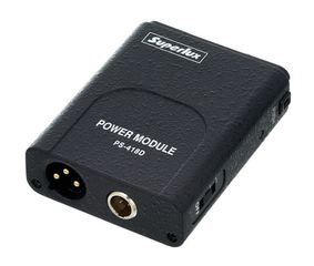 SUPERLUX PS-418-D BATTERY PHANTOM POWER SUPPLY FOR TQG Mic MINI XLR 3pin To XLR Male - ArtSound and Lights