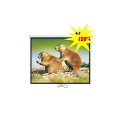 BRATECK PEBC120 Projection Screen Manual 120" 4:3 2.40x1.80 - BRATECK