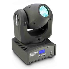 Cameo NanoBeam 300 1 x 30 W Cree LED RGBW Mini Moving Head with Unlimited Pan incl. IR-Remote - CAMEO