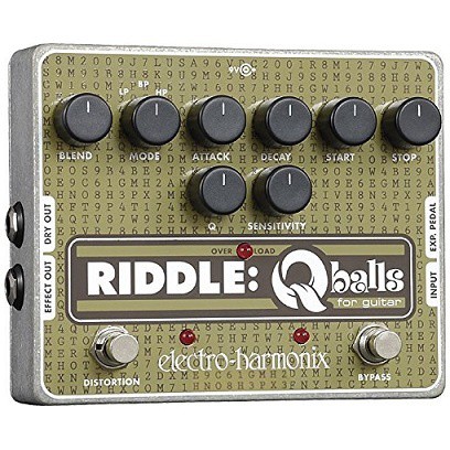 Electro-Harmonix Q-BALLS Riddle Envelope Filter Guitar Effects Pedal - ELECTRO-HARMONIX