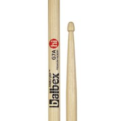 BALBEX HIG7A 7A Premium Hickory Drumsticks Germany Series PAIR - BALBEX