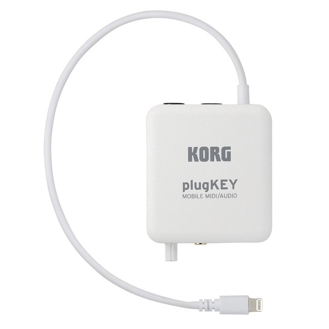 KORG PLUGKEY-WH Audio/Midi interface for iPhone/iPad - KORG